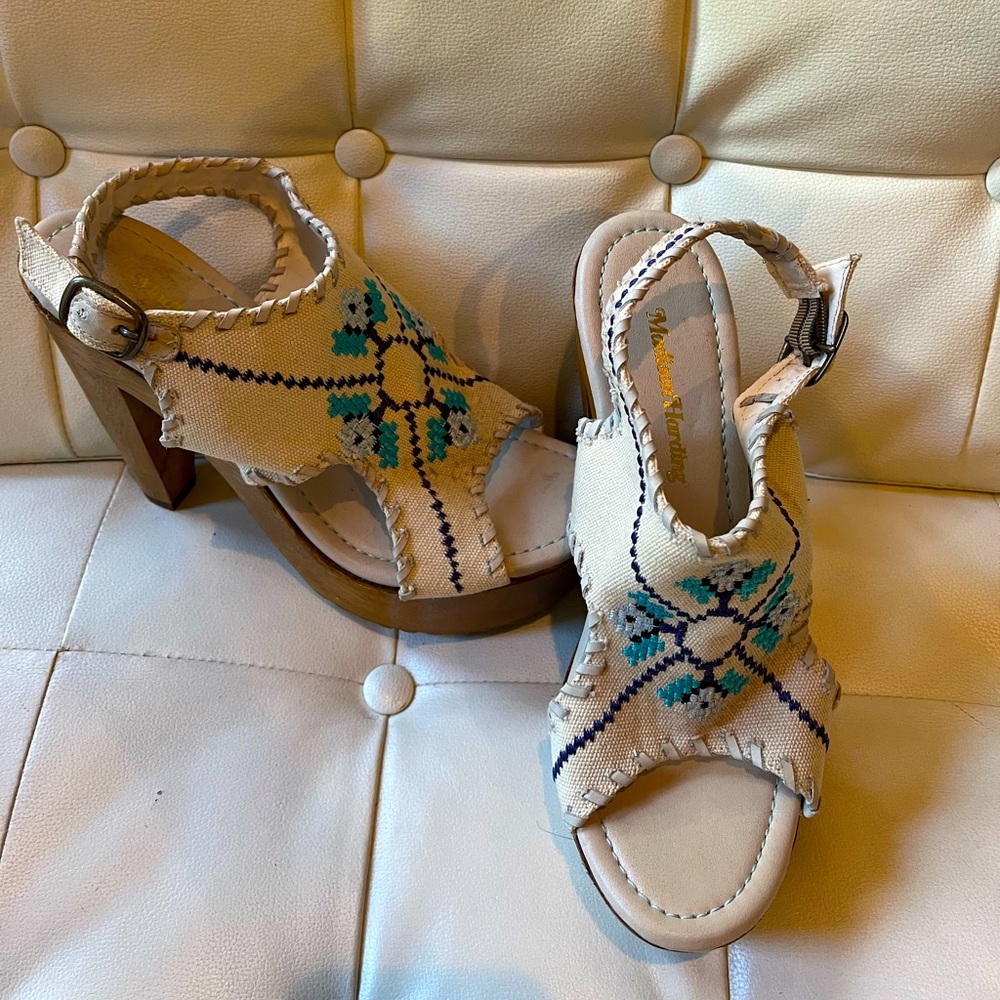Madison Harding Platform Sandals, US 9 - never worn